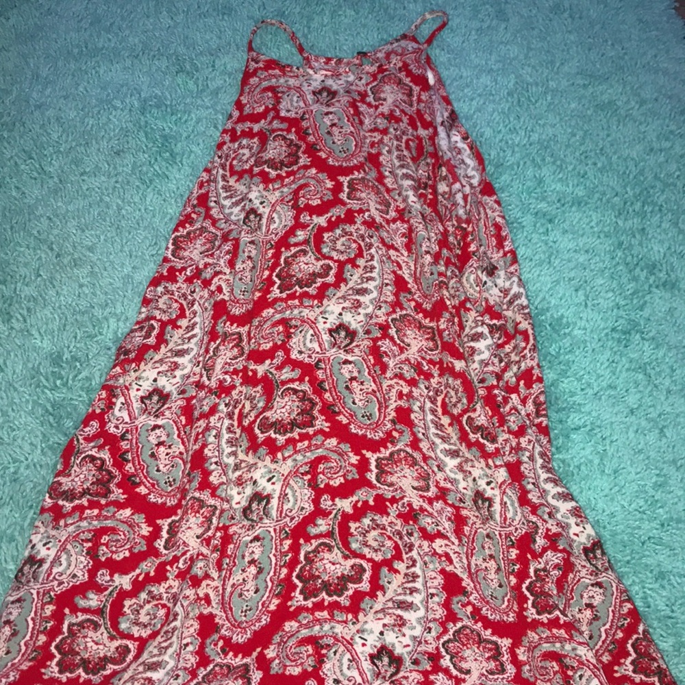 a dress